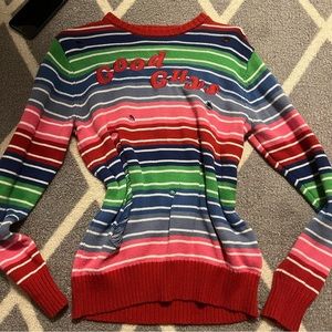 Chucky good guys striped sweater spirit Halloween